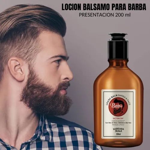 Loción Skala Men 200 ml | Barba Suave, Hidratada y con Distinción Masculina