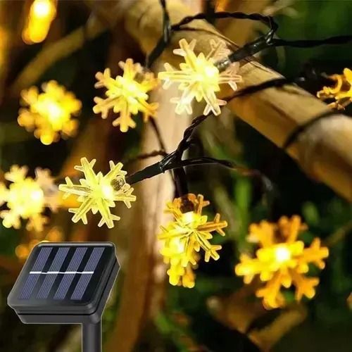 Transforma tu Hogar en un Paraíso Invernal con 20 LED Copo de Nieve 🎄💡
