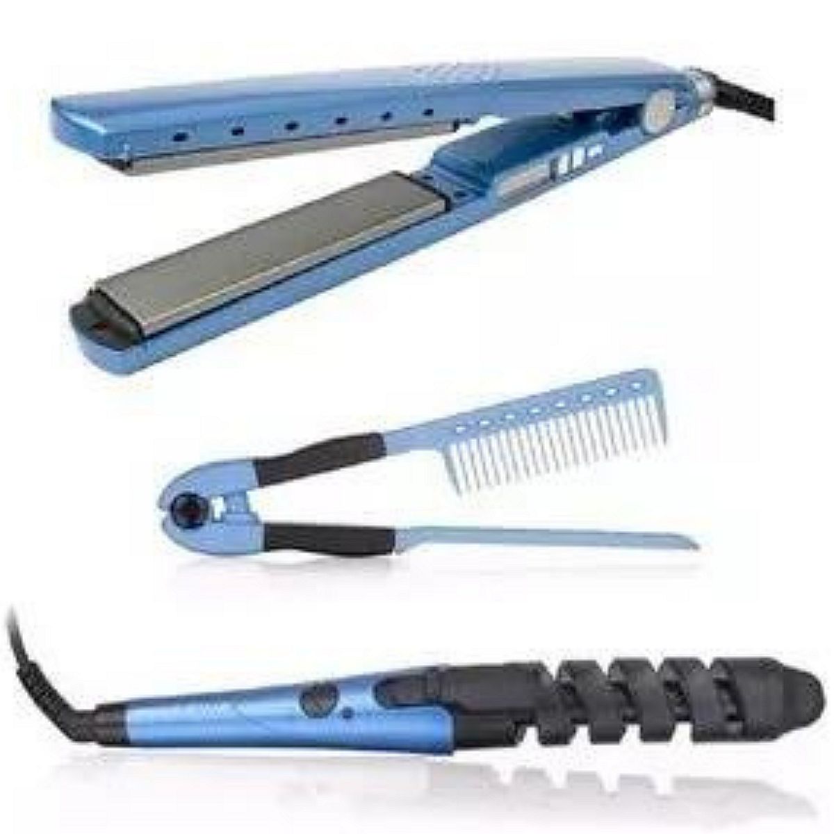 Kit Glamour 3 en 1 – Alisa, Riza y Peina como Profesional