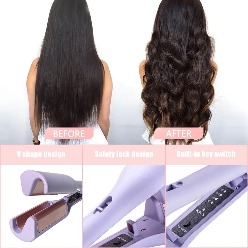 Ondas Francesas de Ensueño – Plancha Rizadora Profesional