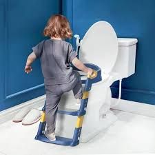 🧻¡Adiós Pañales!, aprende con esta Escalera mágica a usar el baño 👋🍼