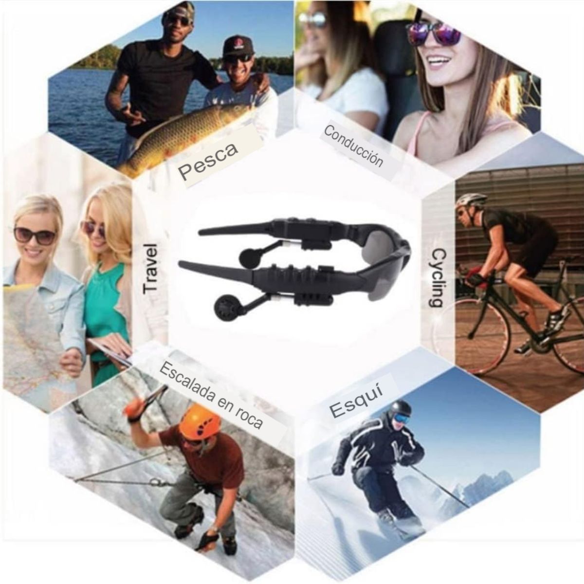 Lentes SolarSound – Disfruta tu Música con Estilo y Libertad" 😎🎧