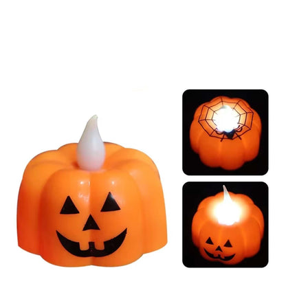 🔥 Pack 3 Luces Calabaza Halloween – Ilumina tu Noche de Terror 🎃