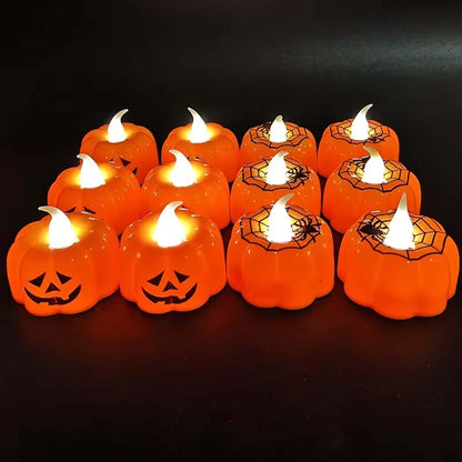 🔥 Pack 3 Luces Calabaza Halloween – Ilumina tu Noche de Terror 🎃