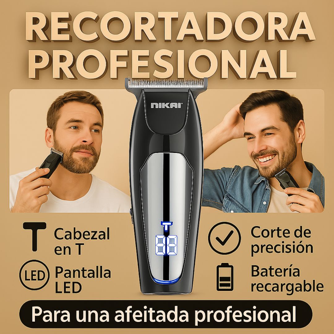 💈Afeitadora Recargable USB – Potencia y Precisión💈