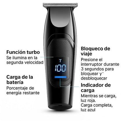 💈Afeitadora Recargable USB – Potencia y Precisión💈