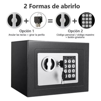 👉 Caja Fuerte Digital Tipo Saco para Hogar y Negocio