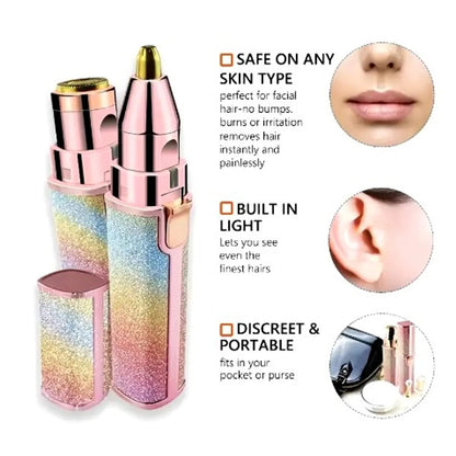 Estilo y Precisión – Depilador Facial & Cejas con Diseño Premium