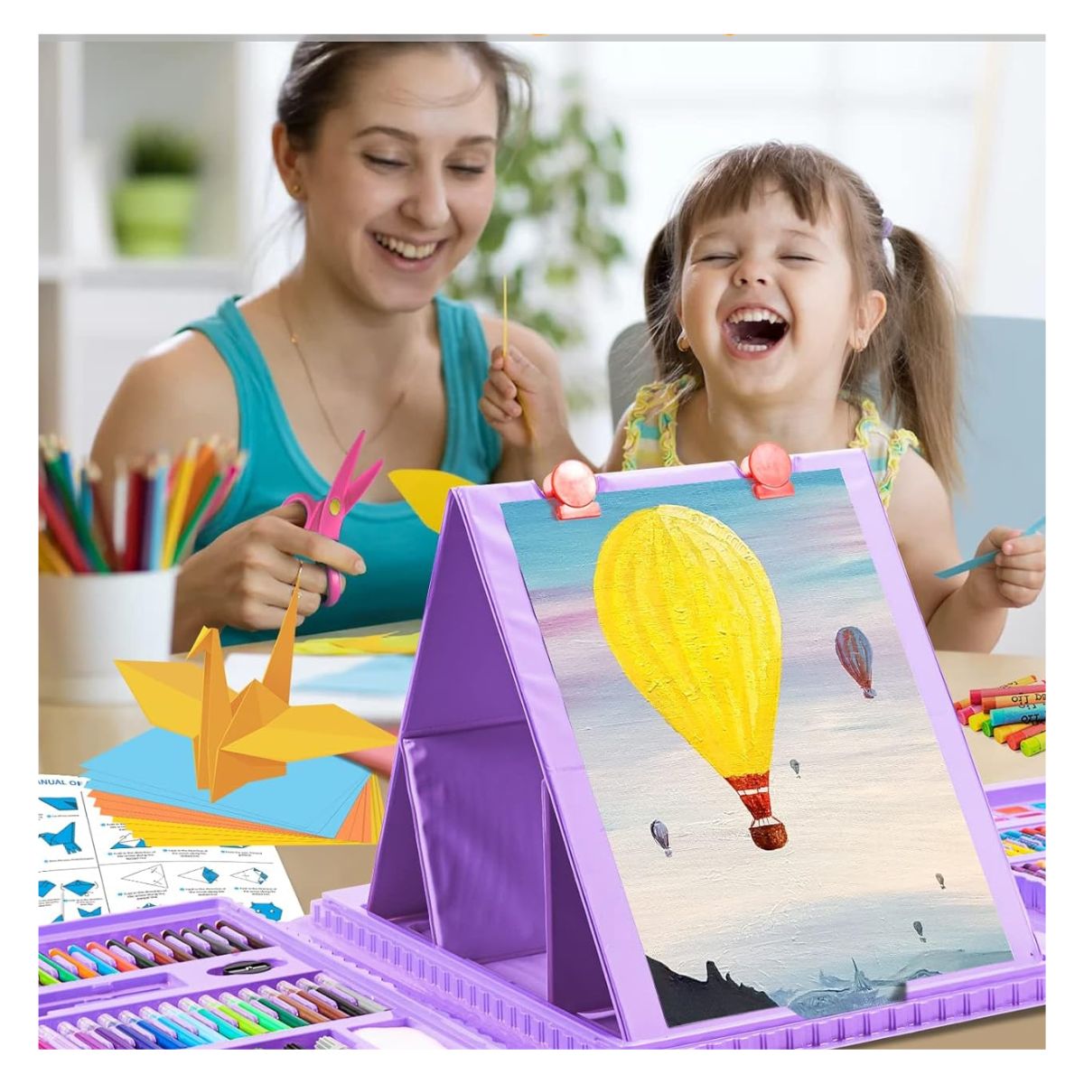 Set Escolar de Arte para Niños 272 Materiales – Ideal para el Regreso a Clases