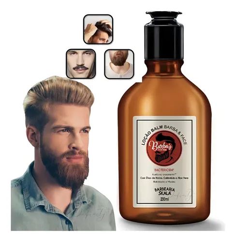 Loción Skala Men 200 ml | Barba Suave, Hidratada y con Distinción Masculina