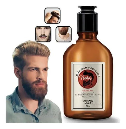 Loción Skala Men 200 ml | Barba Suave, Hidratada y con Distinción Masculina