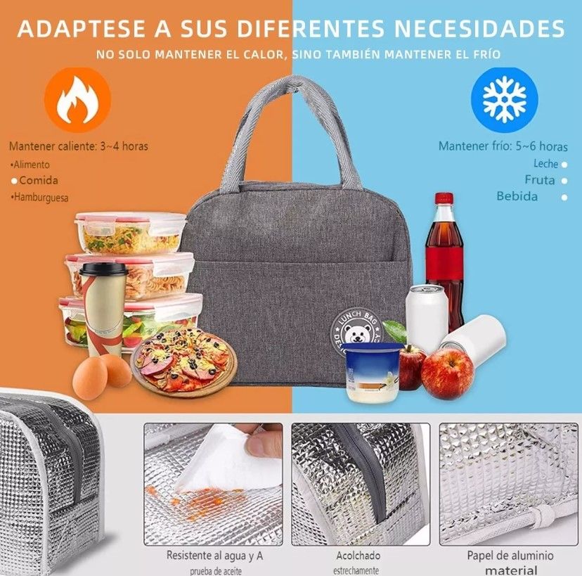 BOLSO LONCHERA TERMICO
