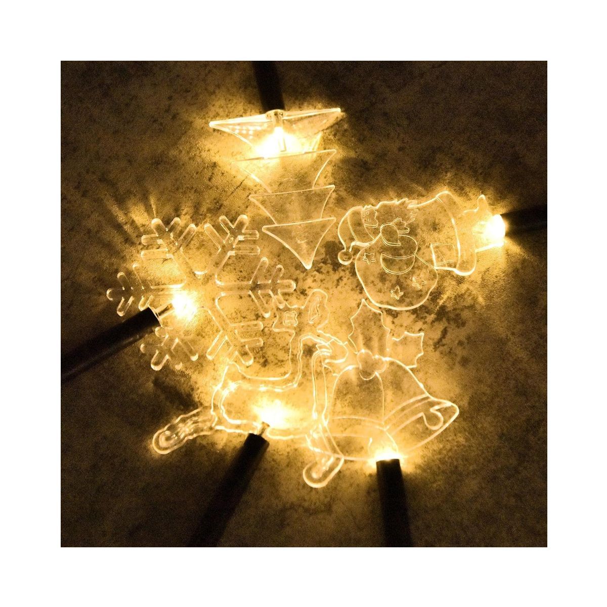 🌟 Luces Solares Navideñas – Crea un Paisaje Mágico
