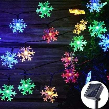 Transforma tu Hogar en un Paraíso Invernal con 20 LED Copo de Nieve 🎄💡