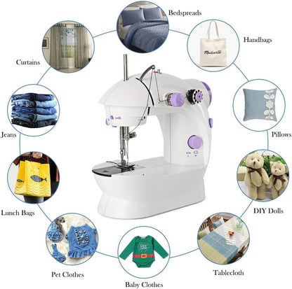 Mini Maquina De Coser De Mesa Portatil