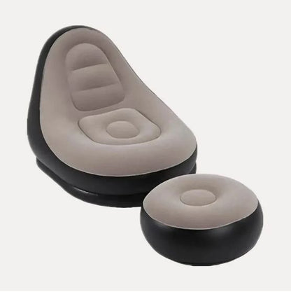 Sofá Inflable 2 Piezas – Armado en Segundos