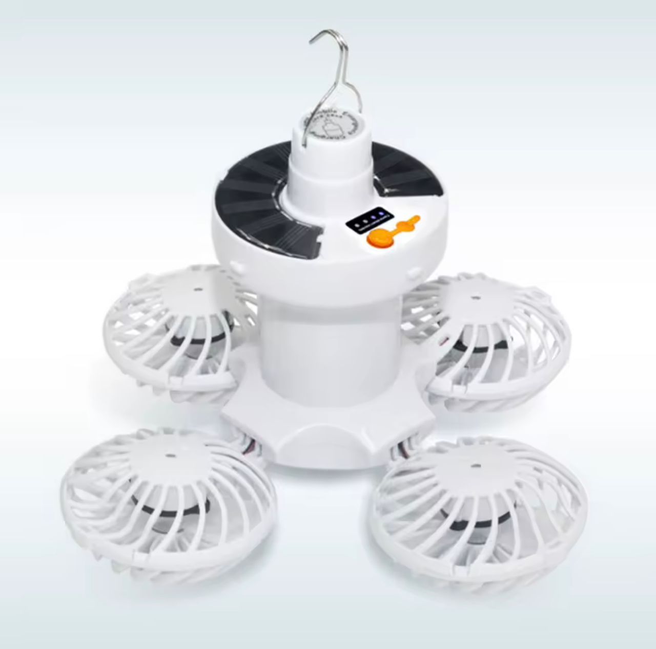 Ventilador Solar Plegable con Bateria