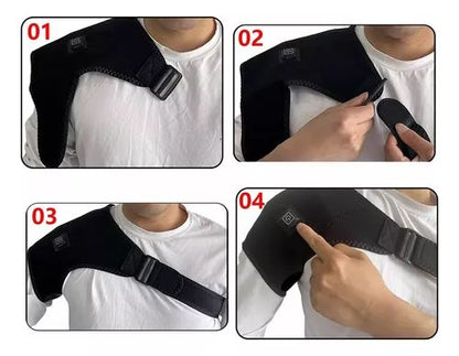 Almohadilla térmica para el hombro