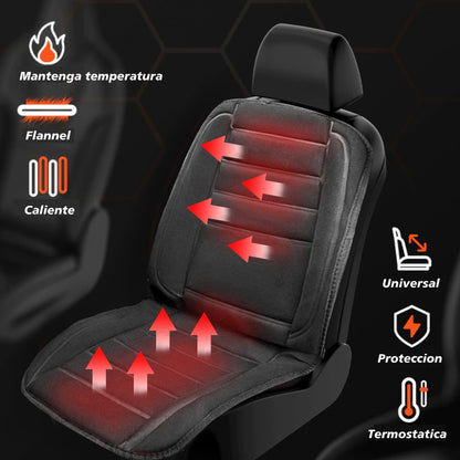 🔥 Funda Calefaccionable para Asiento de Auto – Conduce Siempre con Calor 🔥