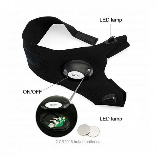 Guante LED Profesional – Ideal para Reparaciones Nocturnas y Zonas Oscuras