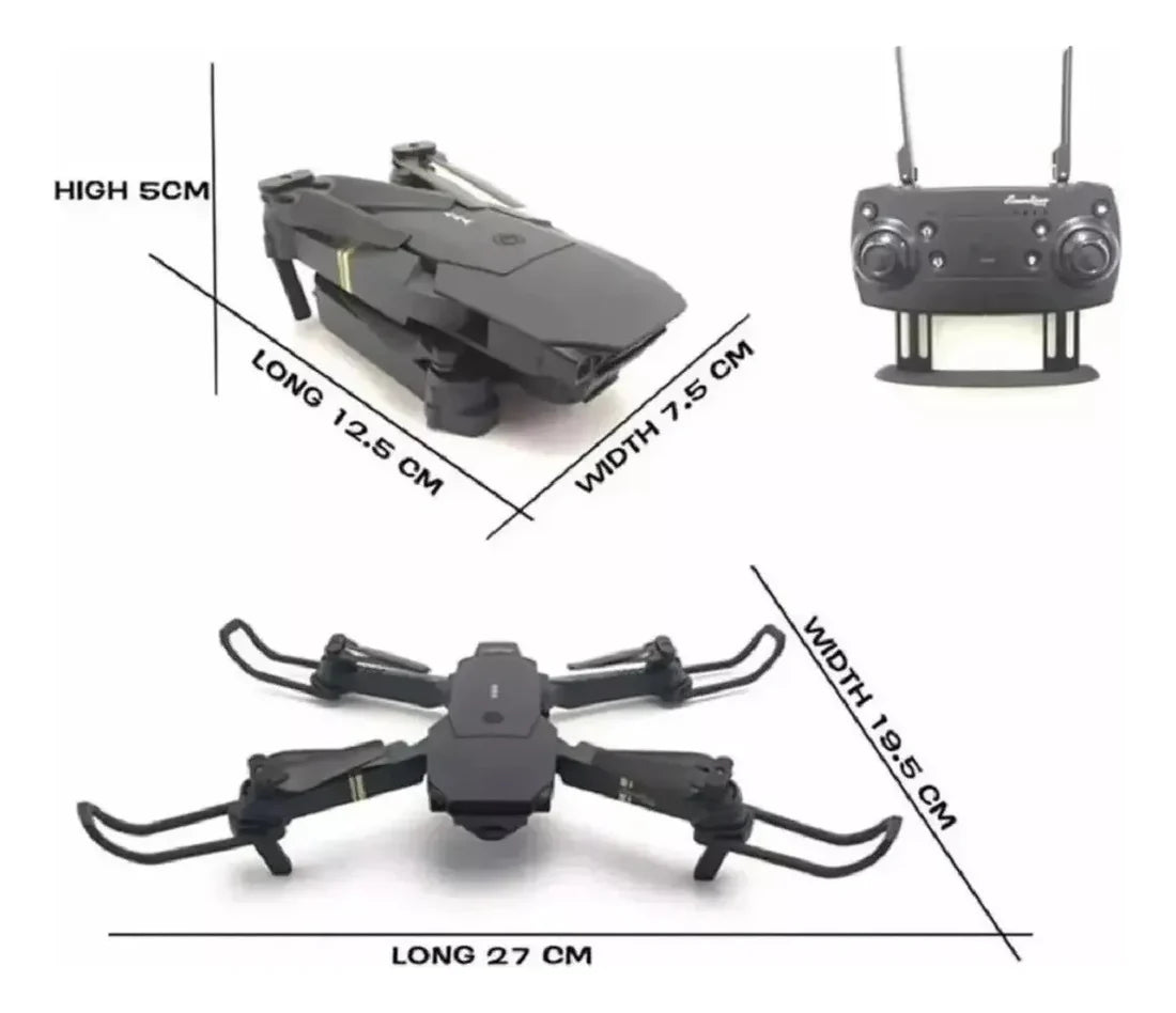 Drone 998 Pro Recargable Camara Dual 4k