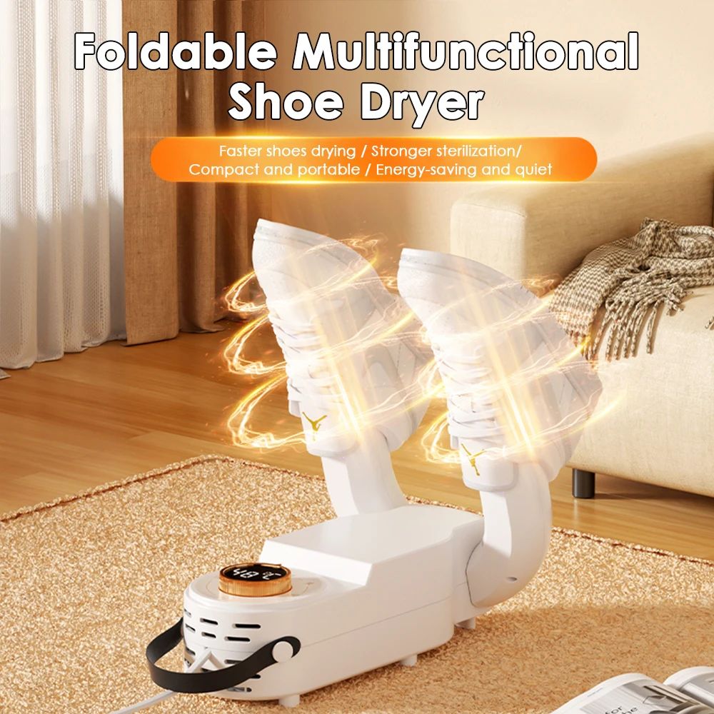 Zapatos Secos en Minutos – Secador Eléctrico Potente y Silencioso